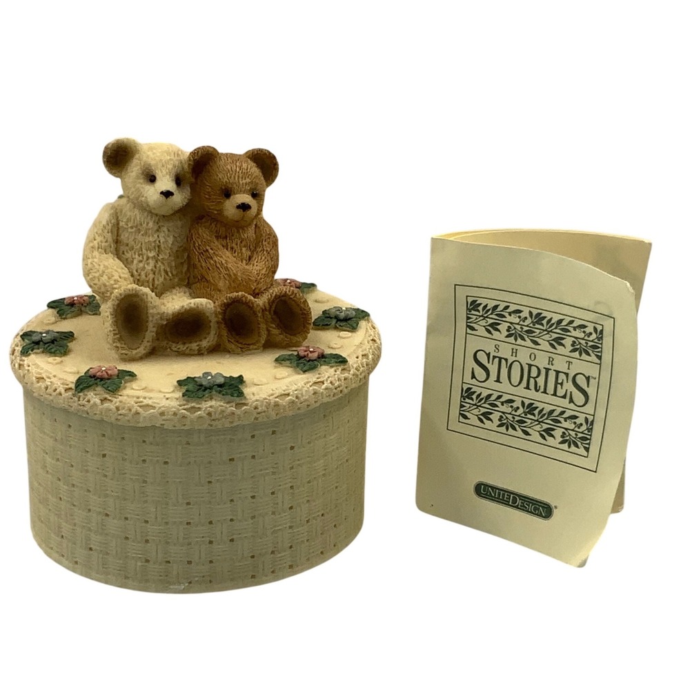 Vintage United Design Corp Itty Bitty Boxes IBX-056 Resin 2.5in